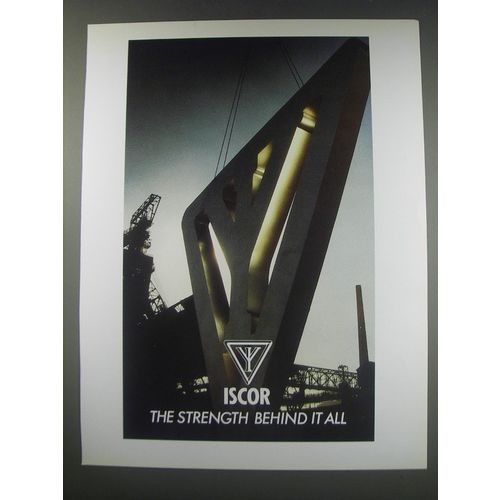 1991 Iscor Steel Ad - Iscor The Strength Behind it All