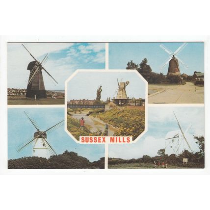 Multiview of Sussex Mills Postcard 11805