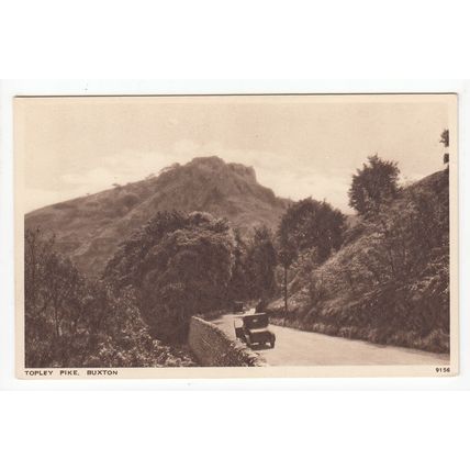Topley Pike Buxton Postcard Derbyshire 9156