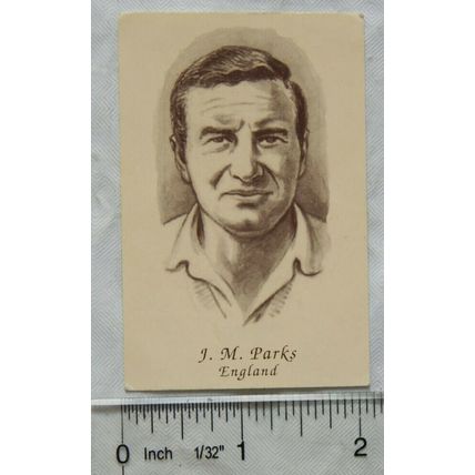 1960s Test Cricketers by Mike Tarr No. 44 J. M. Parks, County Print Services