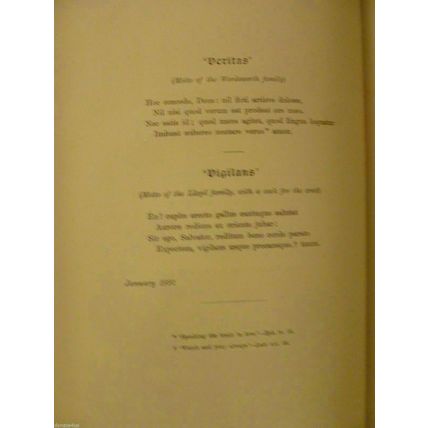 ANNALS OF MY EARLY LIFE by CHARLES WORDSWORTH TWO 2 VOLUME SET 1891 & 1893