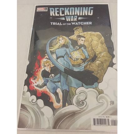 2022 Marvel Comics Reckoning War Trial of the Watch Fantastic Four Peach Momoko