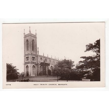 Holy Trinity Church Margate Postcard RP Kent