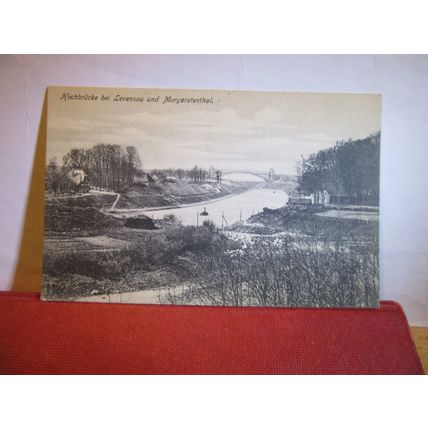 LEVENSAUR HOCHBRUCKEN, GERMANY unused antique postcard High Bridge #