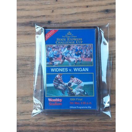 1980-1989 Rugby League Challenge Cup Final Programme fridge magnet collection