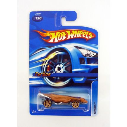 Hot Wheels Turboa #130 Brown Die-Cast Car 2006