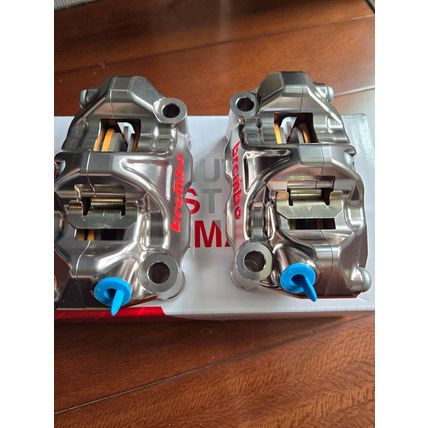 Brembo GP4 - RX Front billet Racing Brake Calipers 100mm BMW KTM Ducati Aprilia