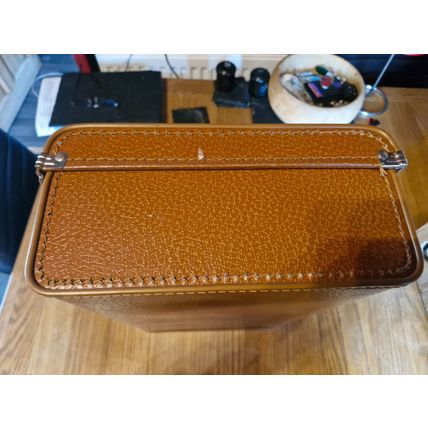 Vintage Pioneer Dressing Case, Brown, approx size 46 x 29 x 14 cm