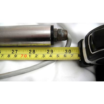 Police Motorcycle Rescue Emergency Stainless Steel Telescopic Light Beacon NOS