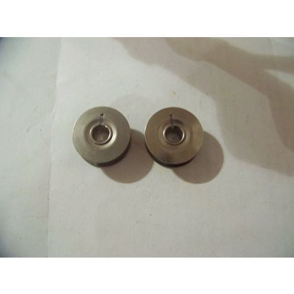 USED!! LOT OF SEWING ITEMS, BOBBINS, NEEDLES, WOOD SPOOL, FREE SHIPPING US ONLY!
