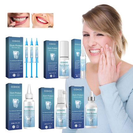 EELHOE Gum Repair Drops – Complete Oral Care | Gum Repair Fluid, Toothpaste &