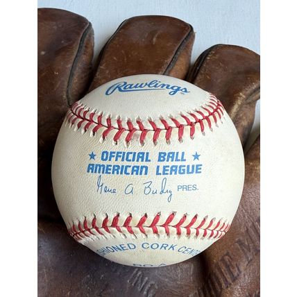 Bert Campaneris Signed Autographed Official American League (OAL) Baseball