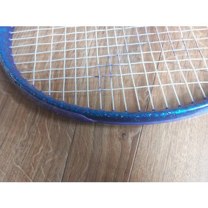 Vintage Puma Precision Club Blue Purple Tennis Racket 68cm Long