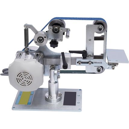 Belt Grinder, 1X30" Belt Sander + Motor Polishing Sharpener Fixed Angle Grinder