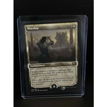 Worship Signature Spellbook: Gideon Magic: The Gathering Trading Card