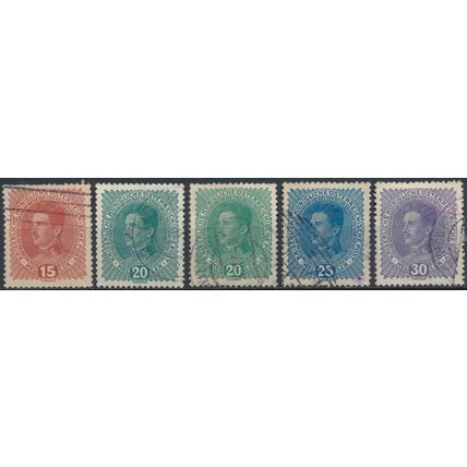 Emperor Charles I - Austria 1917 - FH - MiNr 221/4 (A)