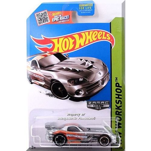 Hot Wheels - Dodge Viper SRT10 ACR: ZAMAC #018 - HW Drift Race #236/250 (2015)