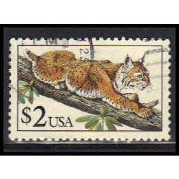 Used 2482 $2 Bobcat Fine RA2551