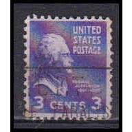Used 807 3c Thomas Jefferson Very Fine KA5544