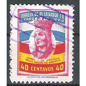 El Salvador ( Salvador ) N° PA 114 YVERT OBLITERE ( USED )