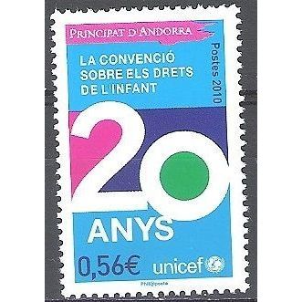 Andorre Français 2010 Michel 709 Neuf ** Cote (2010) 2.00 € Unicef