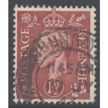 GB Scott 260 - SG487, 1941 Light Colours 1.1/2d used