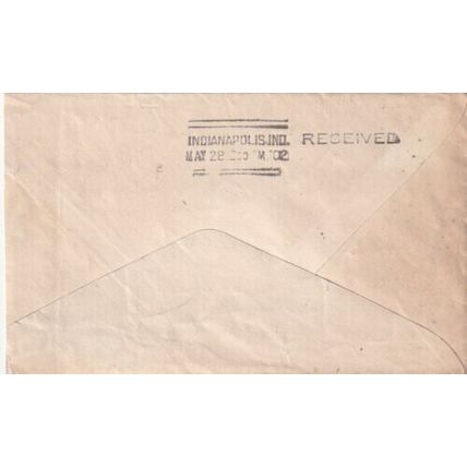 United States 1901 Ogden Iowa-Milwaukee Wis Cover VGC Ogden cancel written