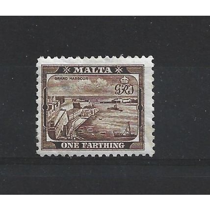 Malta.SG217 1/4d Grand Harbour,Valletta.Mounted Mint.Apr25c
