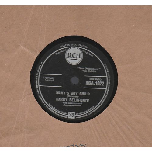 Mary's Boy Child 1957 Harry Belafonte on RCA label