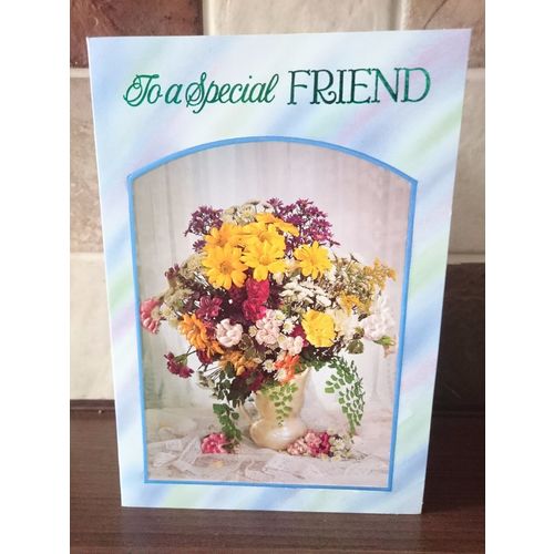 friend birthday card - To a special Friend - 0013