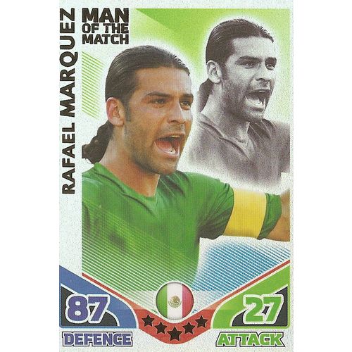 Match Attax - World Cup 2010: MotM - Mexico, Márquez (Rafael)