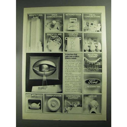 1968 Ford Motor Company Ad - Million Letters a Week
