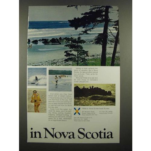 1972 Nova Scotia Canada Ad