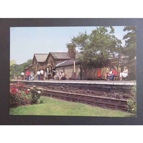 Keighley & Worth Valley Railway Haworth Station WV62 Postcard #104