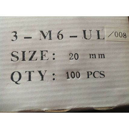 100 Single Metal Pipe Clips Clamps 20mm