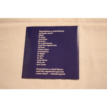 BLUE VELVET-5" Movie Soundtrack CD with Various Artists & Roy Orbison