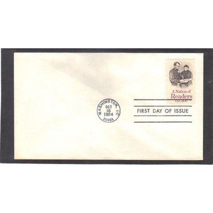 FDC 2106 20c Readers (No Cachet-U/A) CV40737