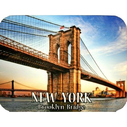 New York Brooklyn Bridge Photo Fridge Magnet