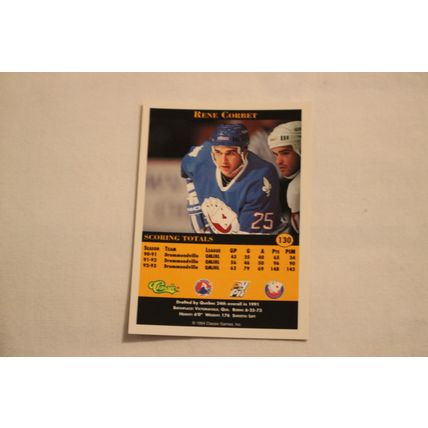 Rene Corbet 1994 Classic Pro Prospects NO. 130