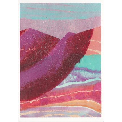 Marc Standing Zimbabwe Artist Prisms Award Painting Postcard