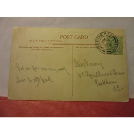 LACOCK ABBEY, WILTSHIRE antique postcard by Wilkinson of Trowbridge 1911 pm =