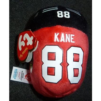 Chicago Blackhawks Patrick Kane "Kaner" 2017 Ty Teeny Beanie Baby United Center