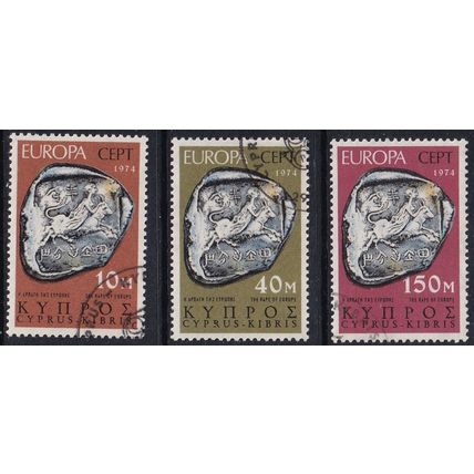 Cyprus 1974 SG 423-5 Used/CTO - Europa/CEPT (G-253 (2))