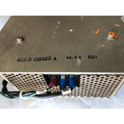 RWS RWS0100280,202688,40315 00420 A, 42.89,220 Volts Power Supply Controller,CE