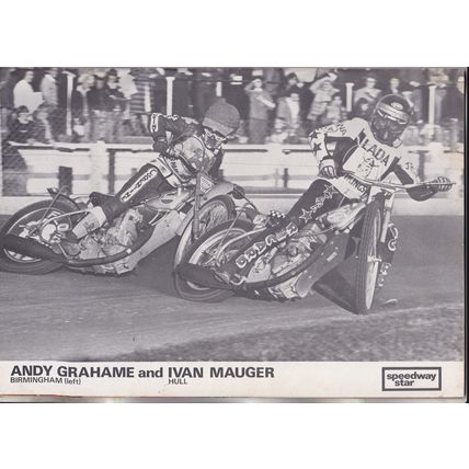 Speedway Star magazine : July 28, 1979. Oxford Cheetahs team photo.