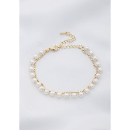New Sodajo Pearl Bead Bracelet
