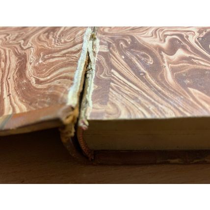 RARE* MADAME DE STAEL DE L'ALLEMAGNE VOLUME 2 FRENCH ANTIQUE BOOK (P3)