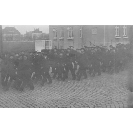 Torpedo Division German Marine Army WW1 Navy Photo Postcard
