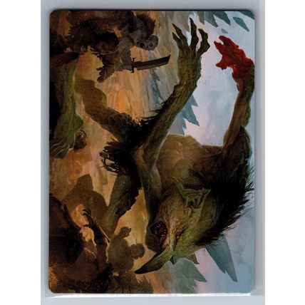 Art Series: D&D Adventures in the Forgotten Realms #21 Troll Art Card