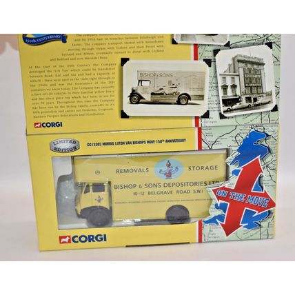150th CC13303 Corgi Classics Morris Luton Van Move Anniversary CORGI LIMITED Ed